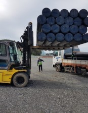 HDPE PIPE 충남 공단지역 납품입니다.