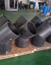 HDPE 가공엘보 사진입니다.